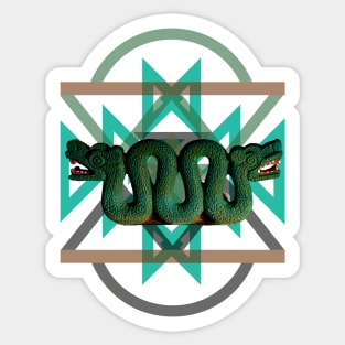 Colores De Quetzalcoatl Sticker